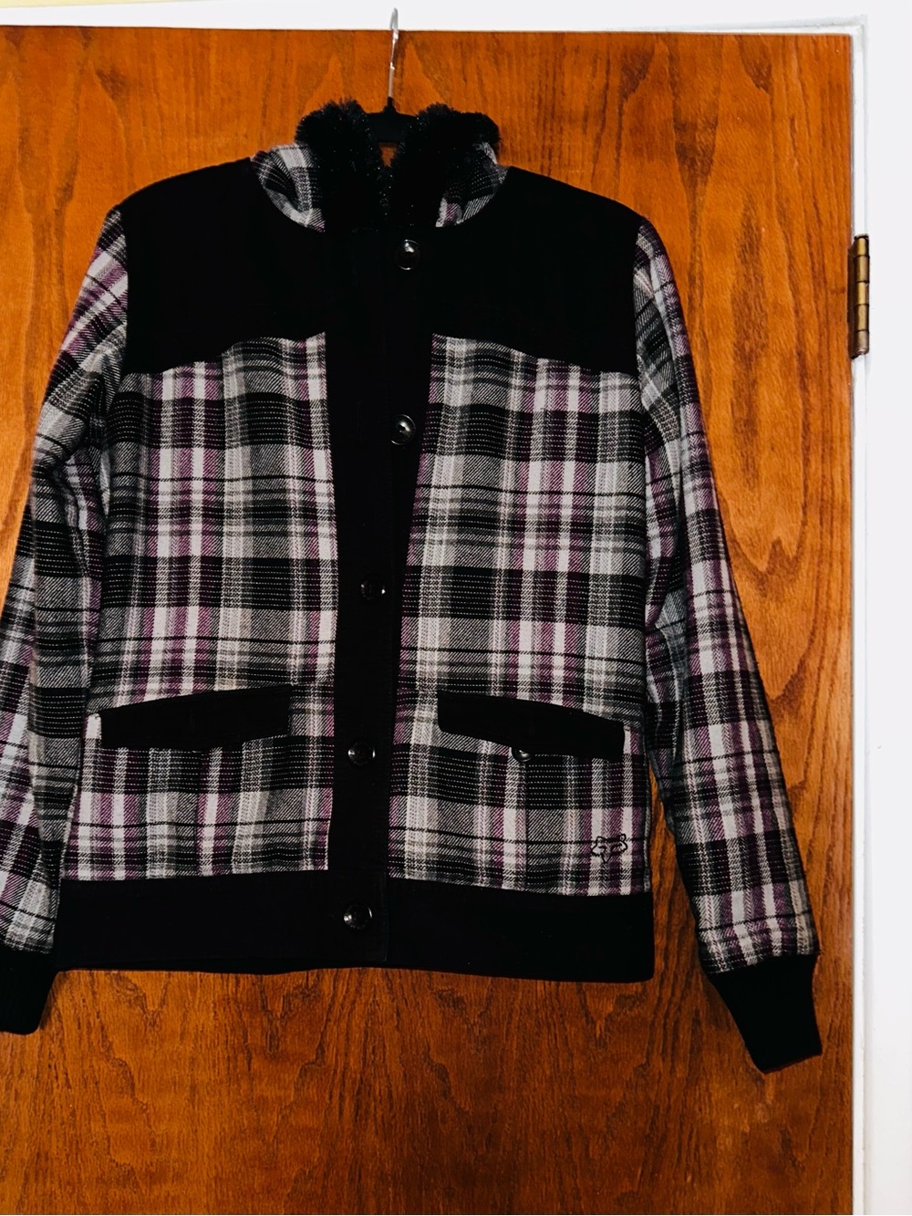 FOX women’s Plaid Jacket size Medium